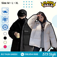 Áo Khoác Phao Đại Hàn Nam Nữ 3 Lớp Trần Bông Phong Cách Hàn Quốc AP07
