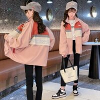 Áo khoác phao dáng dài cho bé gái 20kg 30kg 40kg  ☑️ áo ấm cho bé gái (3 - 12 tuổi)  ☑️ Thời trang bé gái 11 tuổi