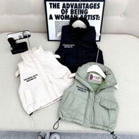 Áo Khoác Phao Gile Trần Bông Cho Bé Trai, Bé Gái, BongbinStore