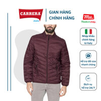 Áo Khoác Phao Gió Nam Siêu nhẹ Màu Mận Chín – Carrera jeans Dáng Regular Fit - NHập Khẩu Chính Hãng Từ Ý_408Y1417R