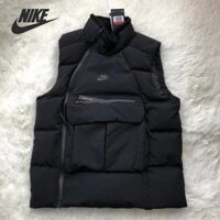 Áo Khoác Phao Không Tay NIKE Phối Nhiều Túi Phong Cách Mùa Đông CU3768
