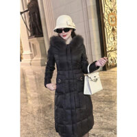 Áo khoác phao lông vũ nữ dáng dài