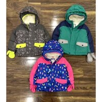 Áo khoác (phao) lót lông đại hàn cho bé trai, bé gái 1-5 tuổi( 7-22kg)