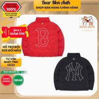 Áo Khoác Phao MLB Megalogo Parka Boston Red Sox 3ADJB1126 Màu Đỏ / Đen