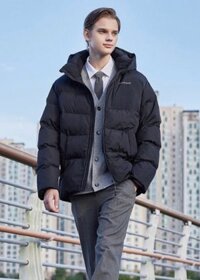 Áo khoác phao Mont-bell Đen cao cấp xuất khẩu