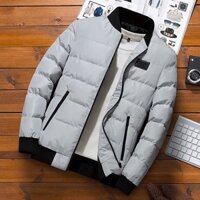 ÁO KHOÁC PHAO NAM TRẦN BÔNG BA LỚP THỜI TRANG HÀN TINH TẾ KB FASHION