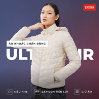 Áo khoác phao nữ CANIFA chần bông Ultra Air siêu nhẹ siêu ấm 6OT23W021