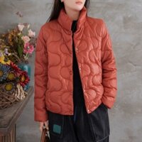 áo khoác phao nữ dáng ngắn croptop 2023 dáng dài hàn quốc tay dài bigsize béo có mũ 2in1 Áo khoác bông mẫu mới mùa đông năm 2022 Áo khoác bông nữ cổ đứng mùa đông rộng rãi dễ phối áo khoác nữ nhẹ
