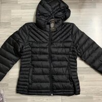 áo khoác phao nữ trung niên ẢNH THẬT - Đen,Xl