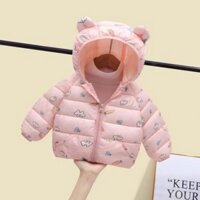 Áo khoác phao siêu nhẹ siêu ấm cho bé 8-22kg