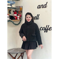 áo khoác phao Trần trám sang chảnh cho nữ