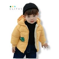Áo Khoác Phao Trẻ Em Lót Lông Siêu Ấm - CLITUS FASHION