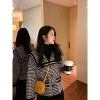 Áo khoác phong cách thuỷ thủ hoạ tiết răng sói hot trend (Order)