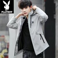 Áo Khoác Playboy Dáng Rộng Thiết Kế Đơn Giản Thoải Mái Thời Trang Xuân Thu Cho Nam