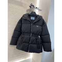 Áo Khoác Prada Re-Nylon Lót Lông Vũ