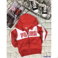 Áo khoác Puma có mũ cho bé từ 1-15 tuổi