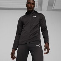 Áo Khoác Puma Nam Chính Hãng - Puma evostripe warm hooded jacket - Đen | JapanSport 678355-01