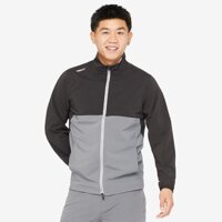 Áo Khoác Puma Nam Chính Hãng - Men's Monterey Wind Golf Jacket - Đen/Xám | JapanSport 621516-01