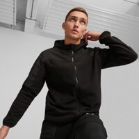 Áo Khoác Puma Nam Chính Hãng - PUMA FIT HYBRID POLAR FLEECE - Màu Đen | JapanSport 524652-01