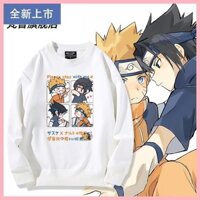 Áo khoác Quần Áo Áo Áo Naruto Uzumaki Naruto Hy ga Hinata Sasuke Hatake Kakashi Naruto Hàng Hóa Sanaruto Sasuke Áo Chui Đầu Cổ Tròn Áo Nam Nữ Thu Đông Quần Áo Hai Chiều