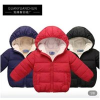 Áo khoác quảng châu cho bé trai bé gái từ 2 đến 7 tuổi kèm ảnh thật khách nhí mặc