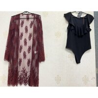 Áo khoác ren đi biển vnxk