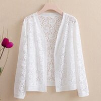 Áo khoác ren hoa Áo khoác ren nữ mặc ngoài váy siêu xinh - Hàng mới về