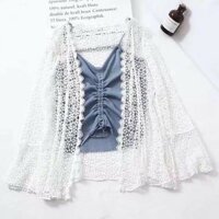 Áo khoác ren mặc đi biển