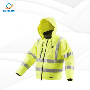Áo khoác sưởi ấm dùng pin size XL Makita DCJ206YXL