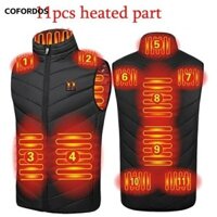 Áo khoác sưởi điện COFORDOS 11Area Áo ghi lê nữ Áo khoác chống gió