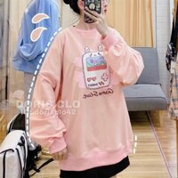Áo Khoác Sweater Thỏ  - Áo Khoác Unisex Nam Nữ