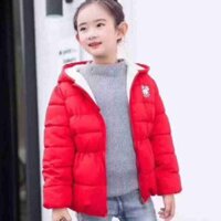 Áo khoác tai thỏ lót nỉ