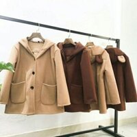 Áo khoác tai thỏ siêu cute<3