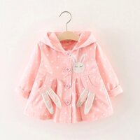 Áo khoác tai thỏ