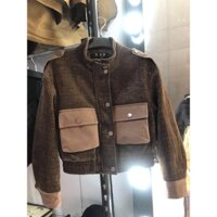 Áo khoác tăm nhung kim tuyến