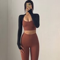 ÁO KHOÁC TAY DÀI CROPTOP