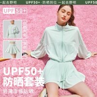 Áo Khoác Tennis Chống Nắng Lưng Cao Miss Lily UPF50 + 4 Màu Tùy Chọn