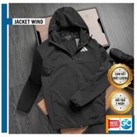 Áo Khoác Thể Thao Nam Das Essentials, chất xi giãn thể thao dệt mịn mát, trượt nước, chống nắng tốt, túi zip khóa kéo