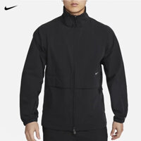 Áo khoác thể thao nam Nike cổ đứng dệt chống gió Áo khoác thường ngày DX0931-010