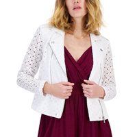 Áo Khoác thêu đục lỗ I-N-C size S,M,L