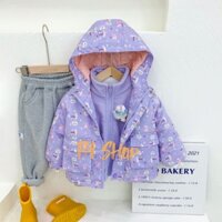 Áo khoác Thỏ xám