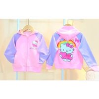 Áo khoác thun hello kitty 😽😽 bé gái  20 - 45kg