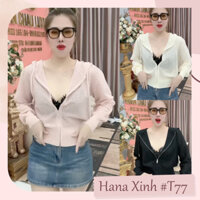 Áo Khoác Thun Lưới Có Mũ Chất Liệu Cao Cấp Mềm Mịn Kiểu Dáng Cá Tính Trẻ Trung - T77