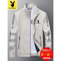 Áo khoác thương hiệu thời trang Playboy cho nam 2025, mùa xuân và mùa thu, áo khoác thể thao đa năng mới, áo khoác chống gió
