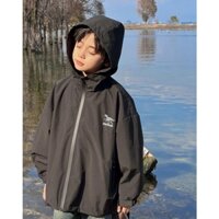 Áo khoác trẻ em size đại 50kg Magickids áo khoác gió 2 lớp có mũ cho bé 5 6 7 8 9 10 11 12 tuổi Quần áo thu đông AK24002
