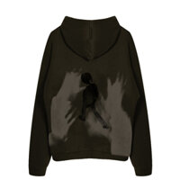 ÁO KHOÁC UNISEX NÚT BẤM - VOLEUR  HOODIE SADBOIZ ASPHALT, COTTON FELT