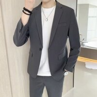 Áo khoác vest cao cấp thu đông áo khoác vest công sở giản dị phong cách Hàn Quốc tôn dáng cho nam
