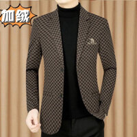 Áo Khoác Vest Dáng Ôm size Lớn m-3xl Thời Trang Xuân Thu Cao Cấp Cho Nam Trung Niên