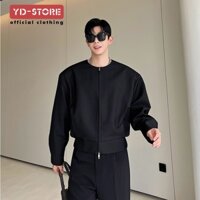 Áo Khoác Vest Không Tay Dáng Ngắn Phong Cách Hàn Quốc Thời Trang Mùa Thu Cao Cấp Cho Nam