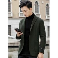 ÁO KHOÁC VEST VẢI DẠ 2 MẶT LÔNG THU ĐÔNG GIỮ NHIỆT MẶC RẤT ĐẸP SANG TRỌNG MẪU MỚI ÁO KHOÁC NAM 2 NÚT